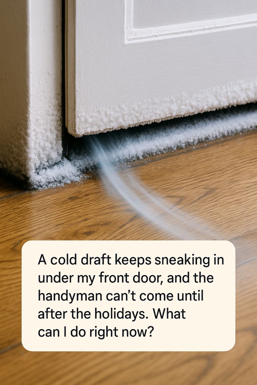 Quick Fixes for Cold Drafts: Keep Your Home Cozy Before the Handyman Arrives