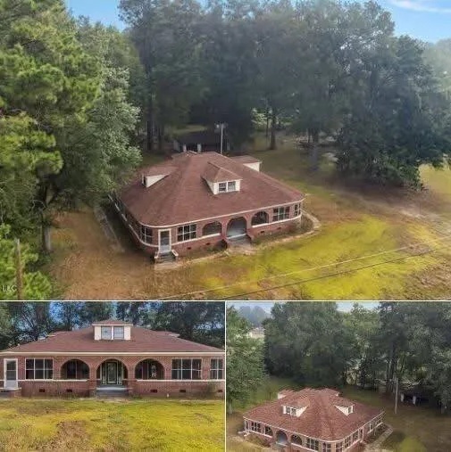 A 1.9-acre property with thre
