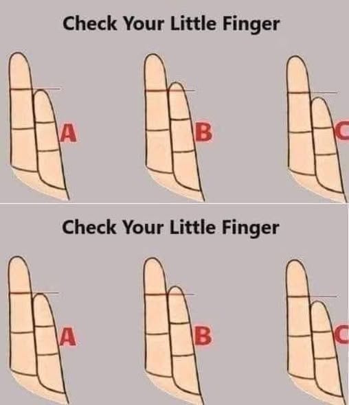 Your little finger reveals beautiful things about your personality