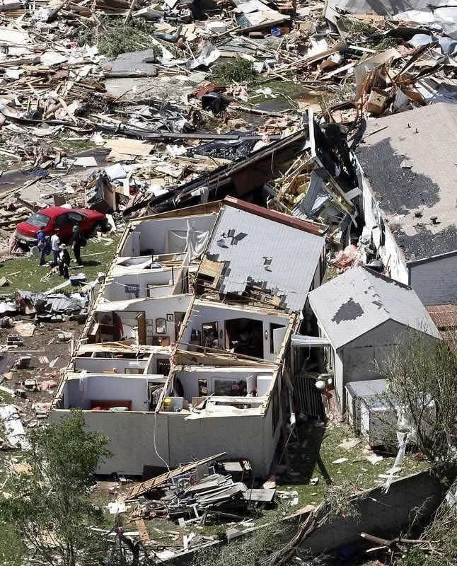 Massive destruction leaves families in danger…