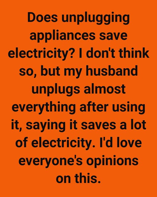 Will Pulling Plugs Actually Save Electricity?