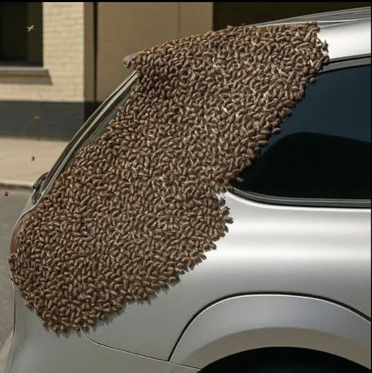 When you see bees like this, don’t be afraid. Don’t call firefighters or civil protection, don’t move them, don’t poison, don’t kill!