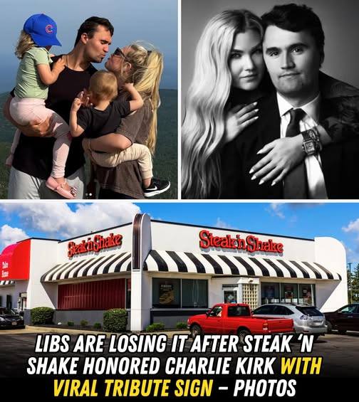 Charlie Kirk Celebrated by Steak ‘n Shake Following Viral Billboard – Photo