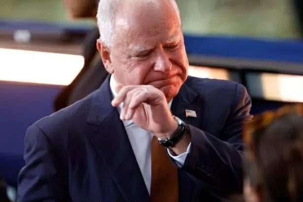 10 Minutes ago in Minnesota, Tim Walz was confirmed as