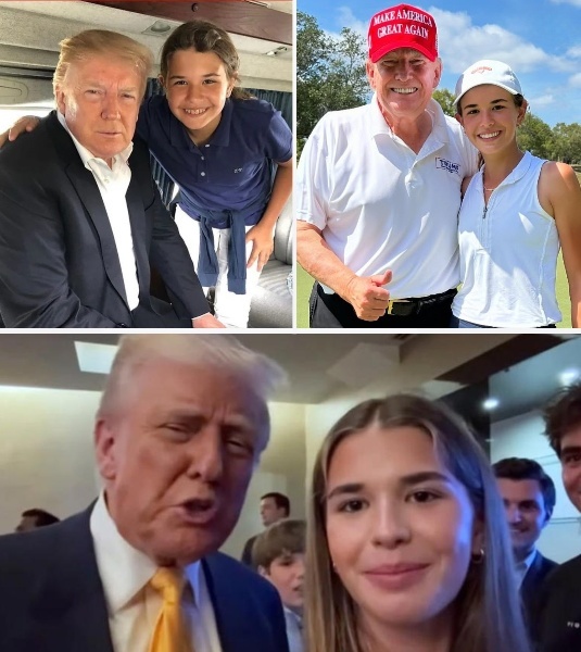 President Trump Compliments Granddaughter Kai’s Golf Skills and Predicts the Winner of a One-on-One Match