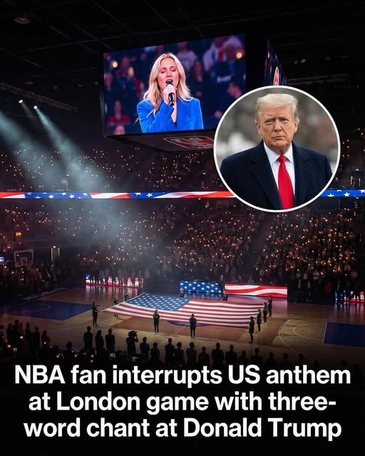 Everyone Went Quiet During the National Anthem at This NBA Game