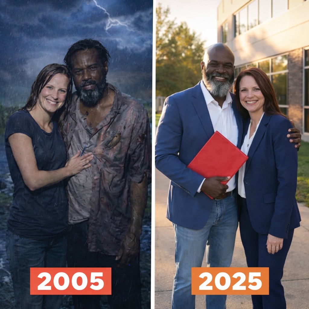 A Stranger Knocked During a Storm — 20 Years Later, He Returned to Keep a Promise