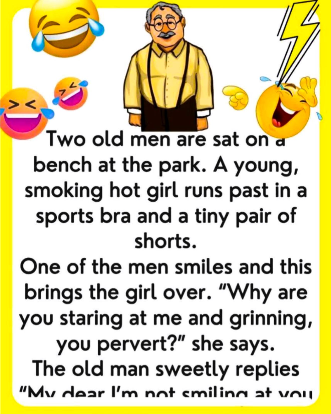 Old Men Sitting On A Bench…We’ve chuckled