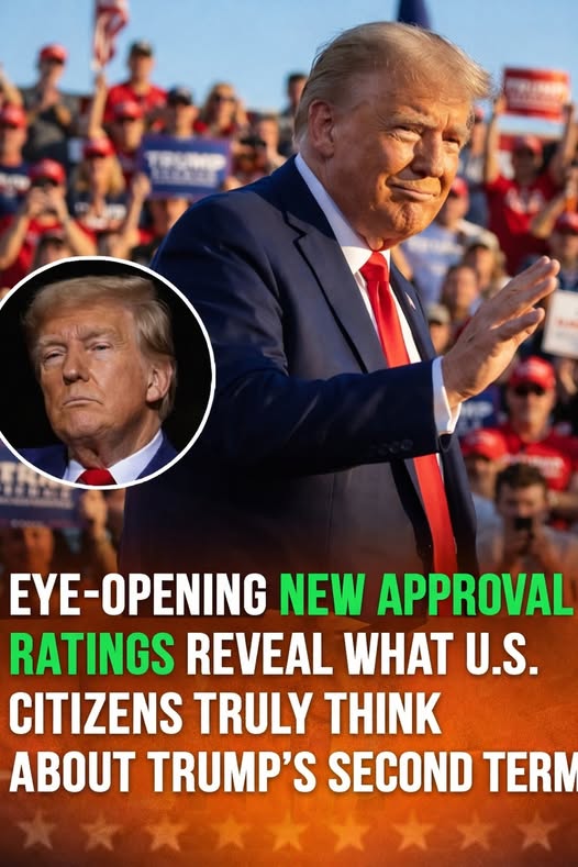 New Approval Ratings Reveal Public Opinion on Trump’s Second Term