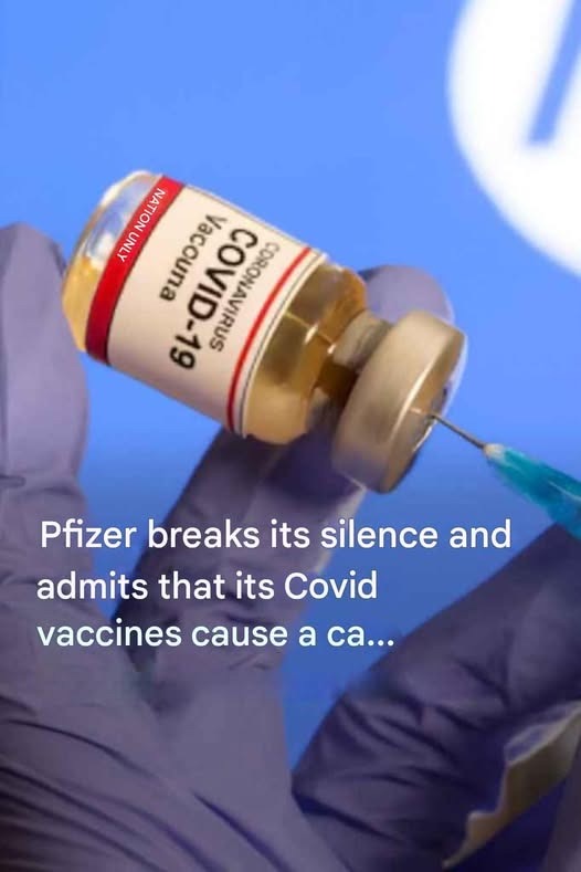 Pfizer admits its Co.vid va.ccines