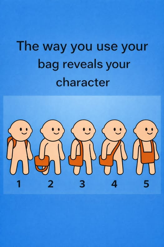 What Your Bag-Carrying Style Says About You