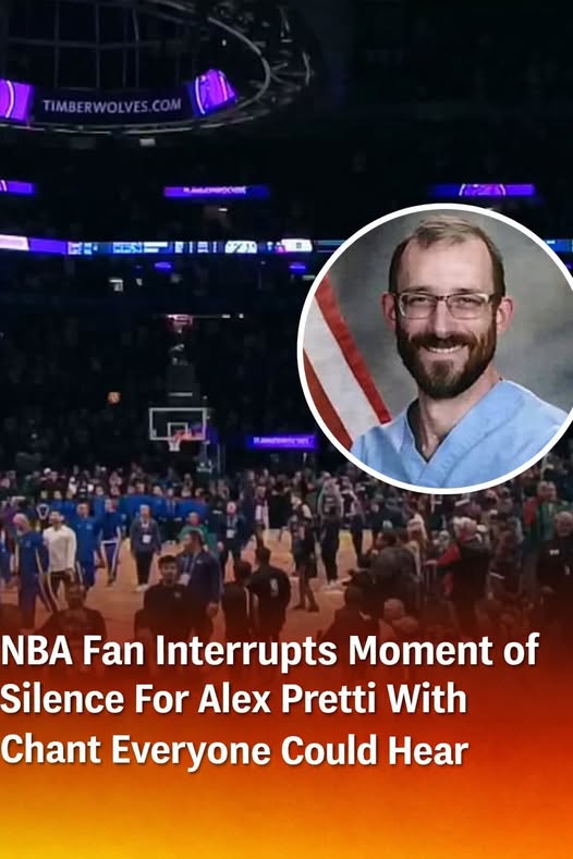 NBA Moment of Silence for Alex Pretti Interrupted by Anti-ICE Chants From Crowd!
