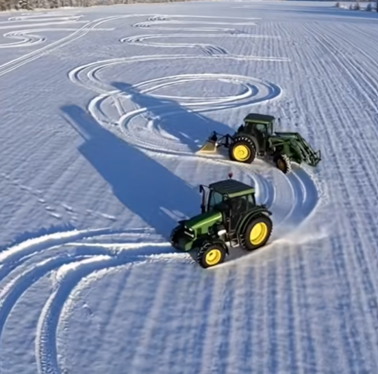Farmer Leaves a Bold Message Written in Fresh Snow