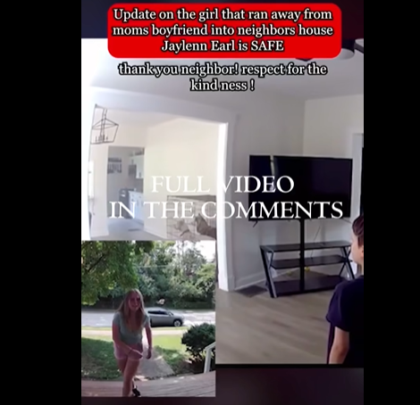 Girl Escapes Mother’s Boyfri