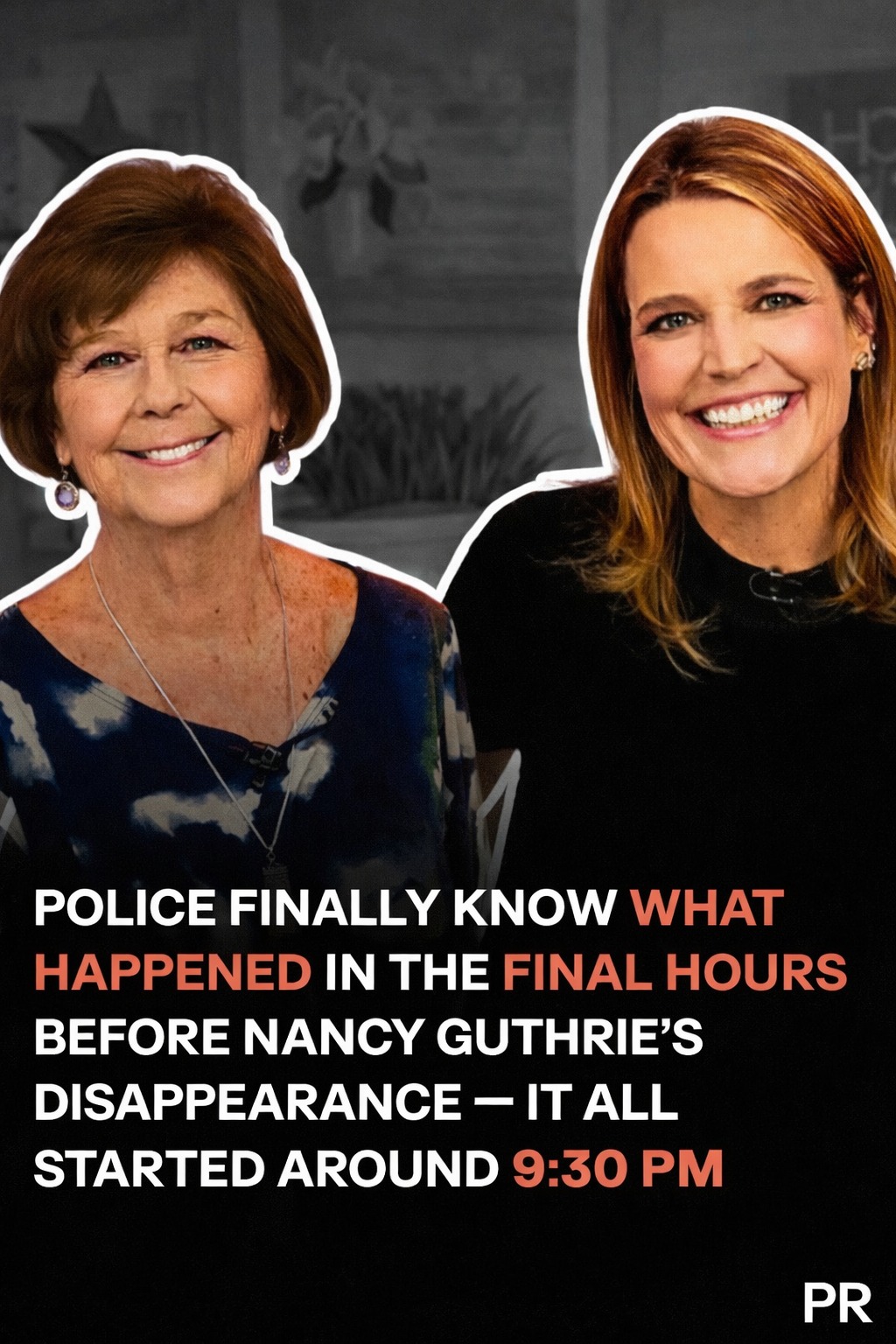 Details of Nancy Guthrie’s Final Hours Before Disappearance Revealed