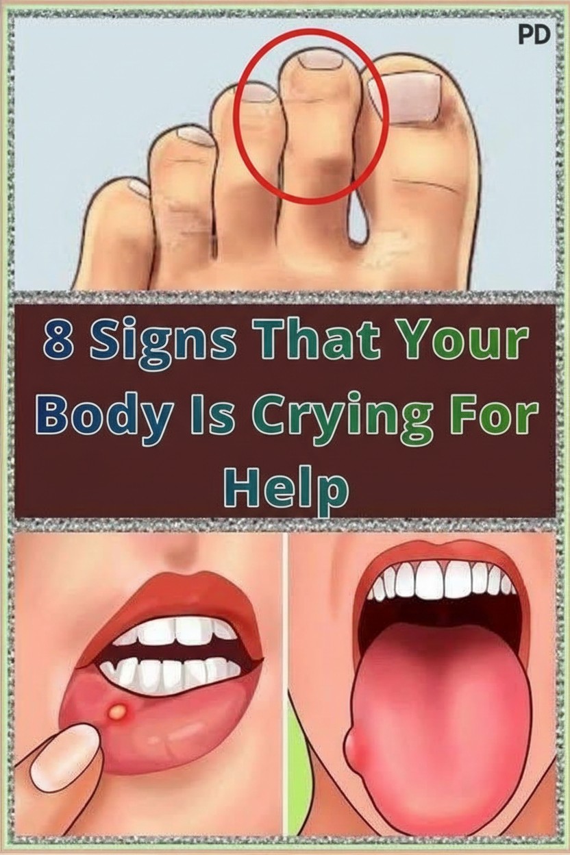 8 Signs That Your Body Is Crying Out For Help