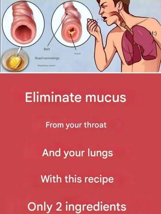 How to maintain a healthy level of phlegm and mucus