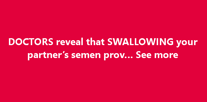 !! DOCTORS reveal that SWALLOWING