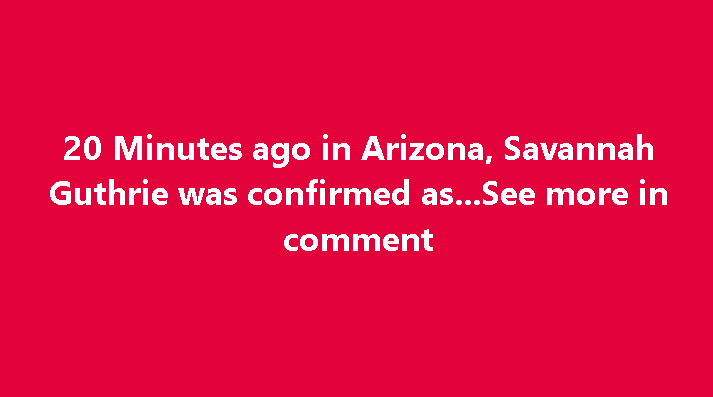 SAD NEWS 10 minutes ago in Arizona, Annie