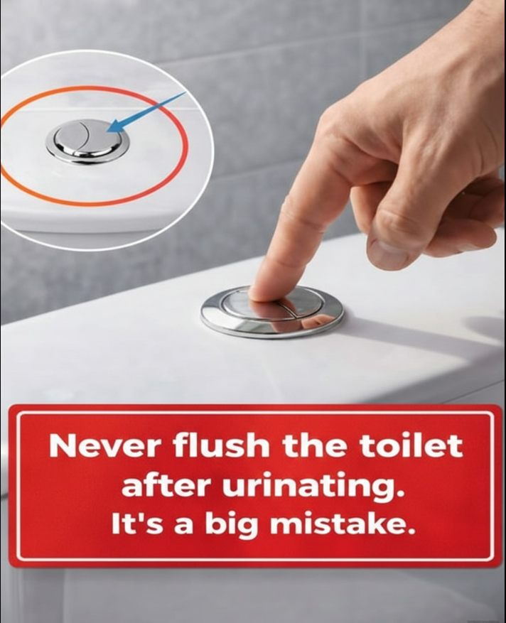 You don’t always have to flush the toilet: the habit we think is right, but isn’t