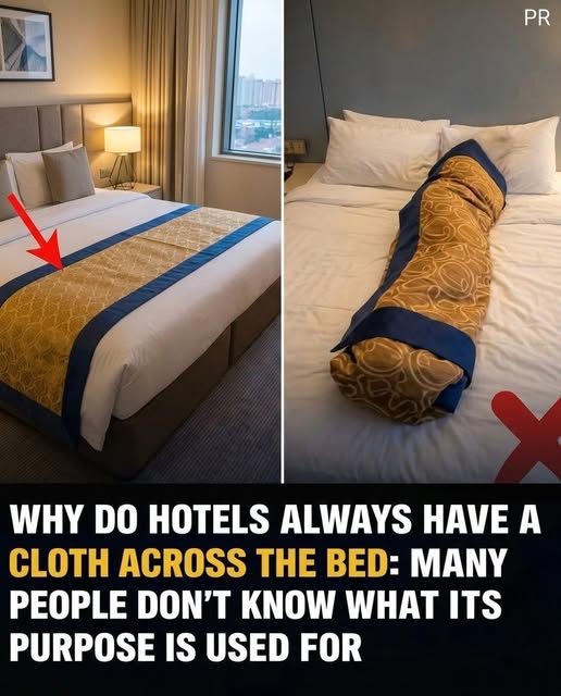 What’s the Purpose of the Fabric Strip Across Hotel Beds? (It’s Not Just for Looks!)