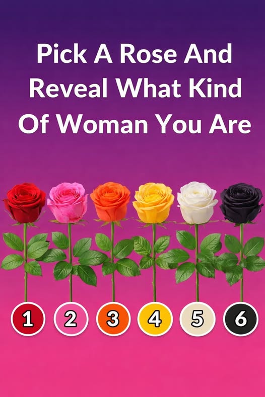 Pick a Rose and Discover What It Says About You