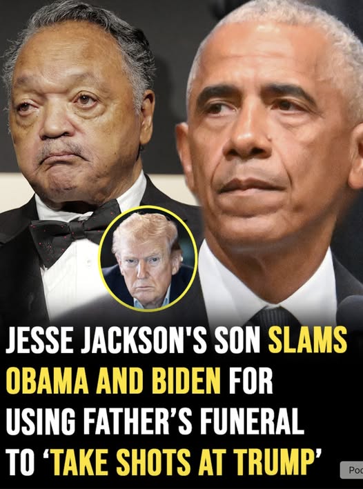Jesse Jackson’s son slams Obama an