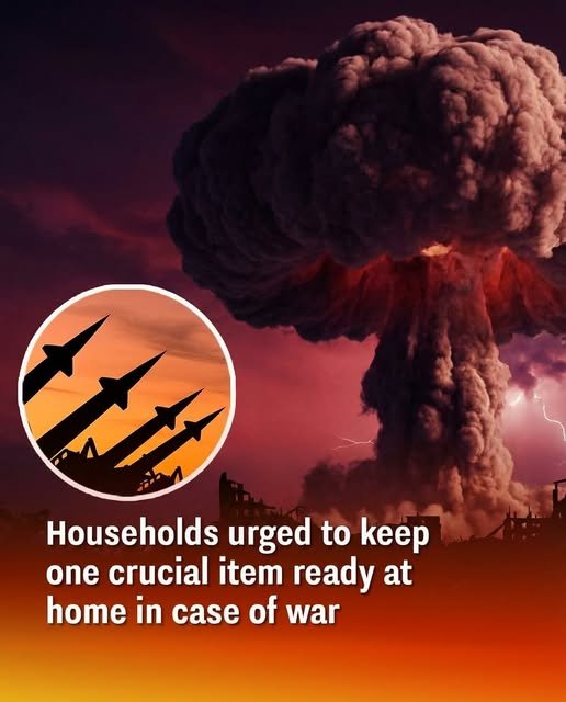 Household urged to keep one surprising item ready at home in case of war
