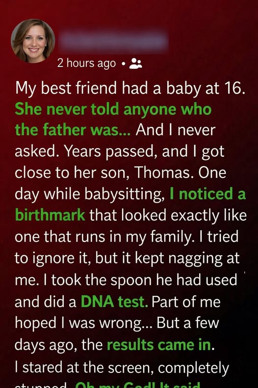 I Noticed a Birthmark on My Friend’s Son — Then Everything Changed