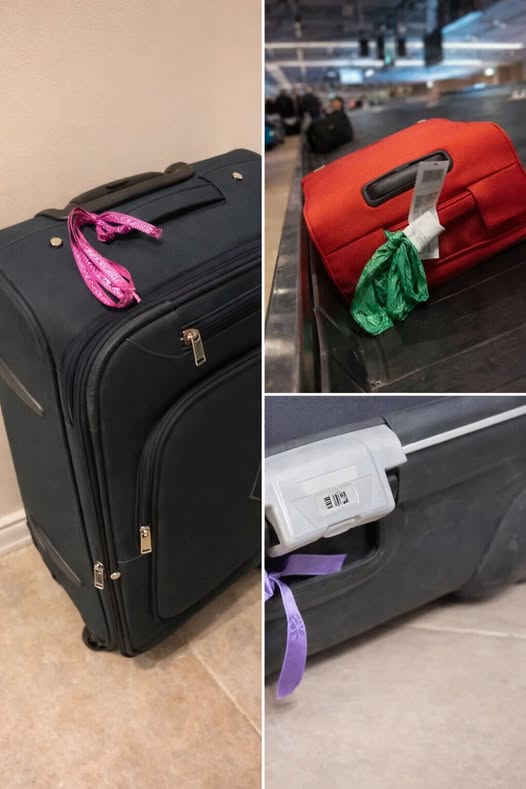 Travelers often look for simple tricks to make spotting their luggage easier at the baggage carousel. One common tip is tying a colorful ribbon, scarf, or tag to a suitcase so it stands out among dozens of similar bags.