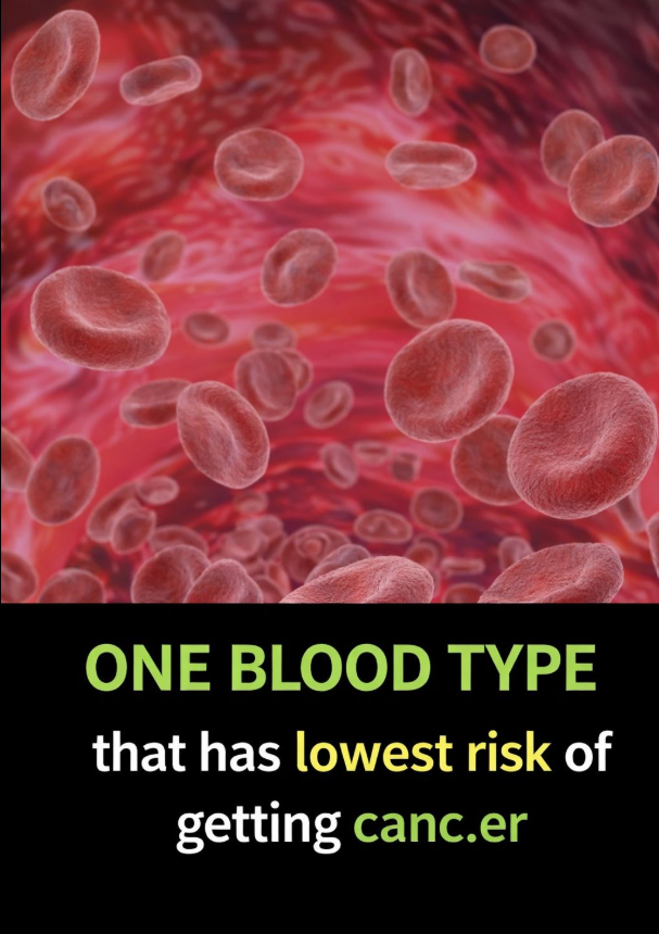 Doctors Reveal the One Blood Type Which Has the Lowest Risk of Ca.ncer