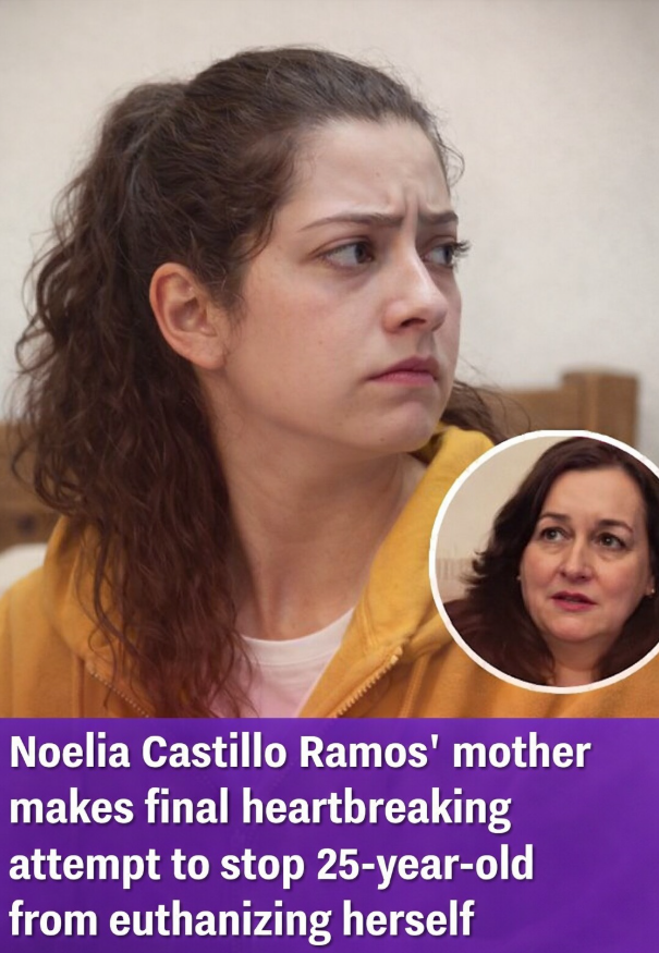Noelia Castillo Ramos’ mother makes final heartbreaking attempt to stop 25-year-old from euthanising herself