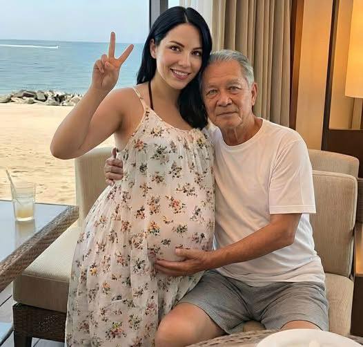 The sad girl marries a 70-year-old