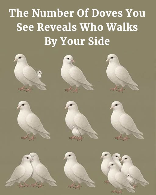 The Number Of Doves You See Reveals Who Walks By Your Side