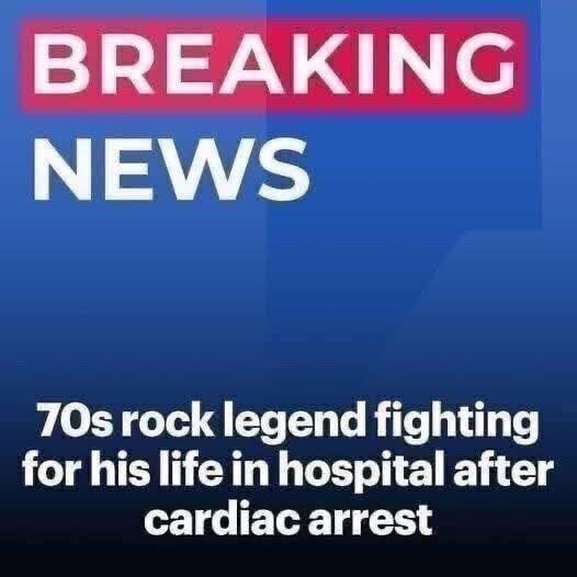 70s Music Legend in Intensive Care After Heart Issue