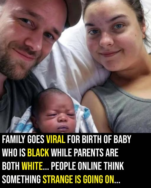 White mom going viral after birth of Black baby, but husband is white