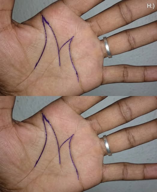 Here’s what the letter ‘M’ and the crescent moon on the palm of your hand truly signify