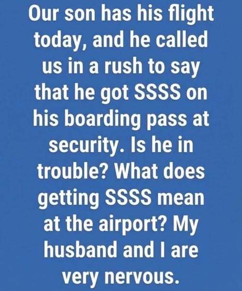 What “SSSS” Really Means on Your Boarding Pass