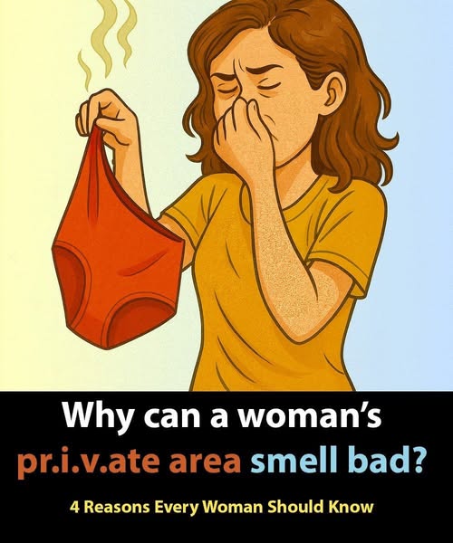 A woman’s private area can smell bad for several common reasons
