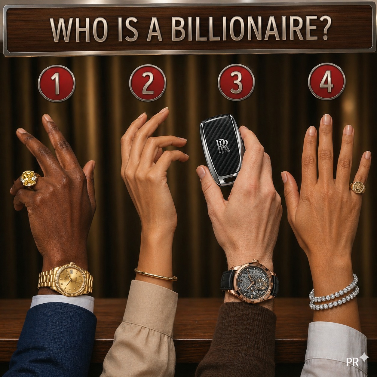 Can You Guess Who Is the Real Billionaire? Test Your IQ!