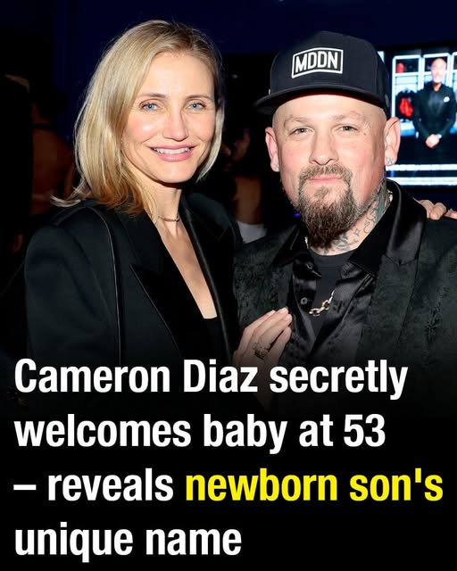Cameron Diaz secretly welcomes baby at 53 – reveals newborn son’s unique name