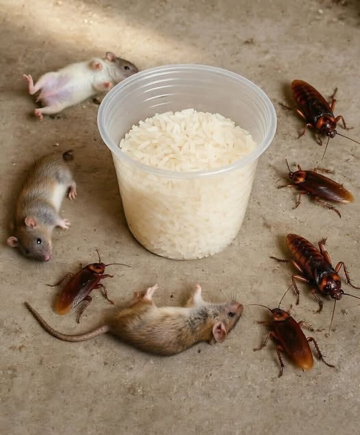 How to get rid of rats and cockroaches with rice: An effective and natural home remedy