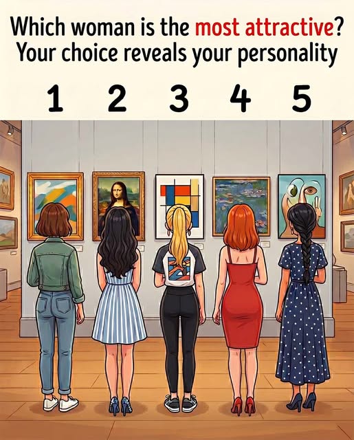 Which Woman Is The Most Attractive? Your Choice Reveals Your Personality