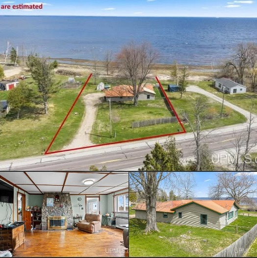 Lakefront Home with Sandy Beach – Affordable Waterfront Deal. $147,000