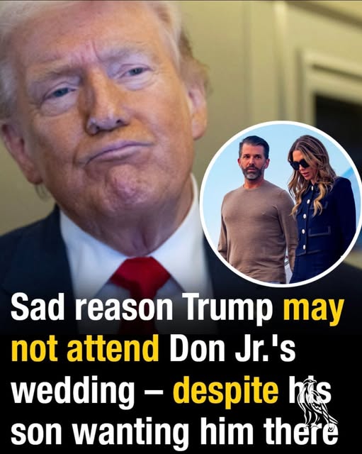 Sad reason Donald Trump may not attend Don Jr.’s wedding – despite his son wanting him there
