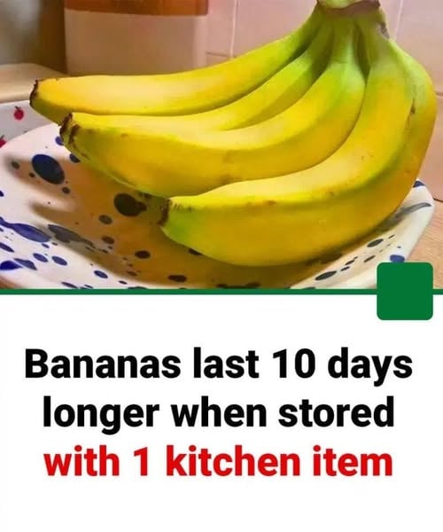 The Kitchen Trick That Keeps Bananas Fresh 10 Days Longer