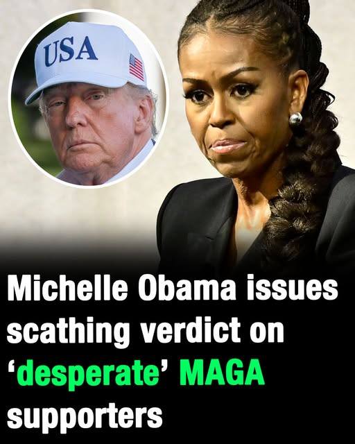 Michelle Obama issues scathing verdict on ‘desperate’ MAGA supporters