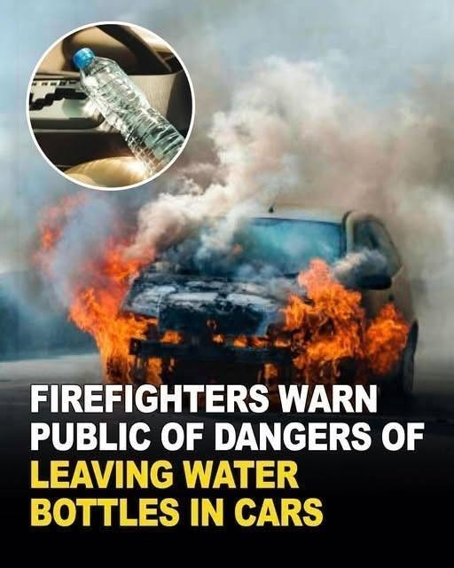 Firefighters Warn: Never Leave a Water Bottle in Your Car — The Hidden Danger That Could Destroy Everything in Minutes