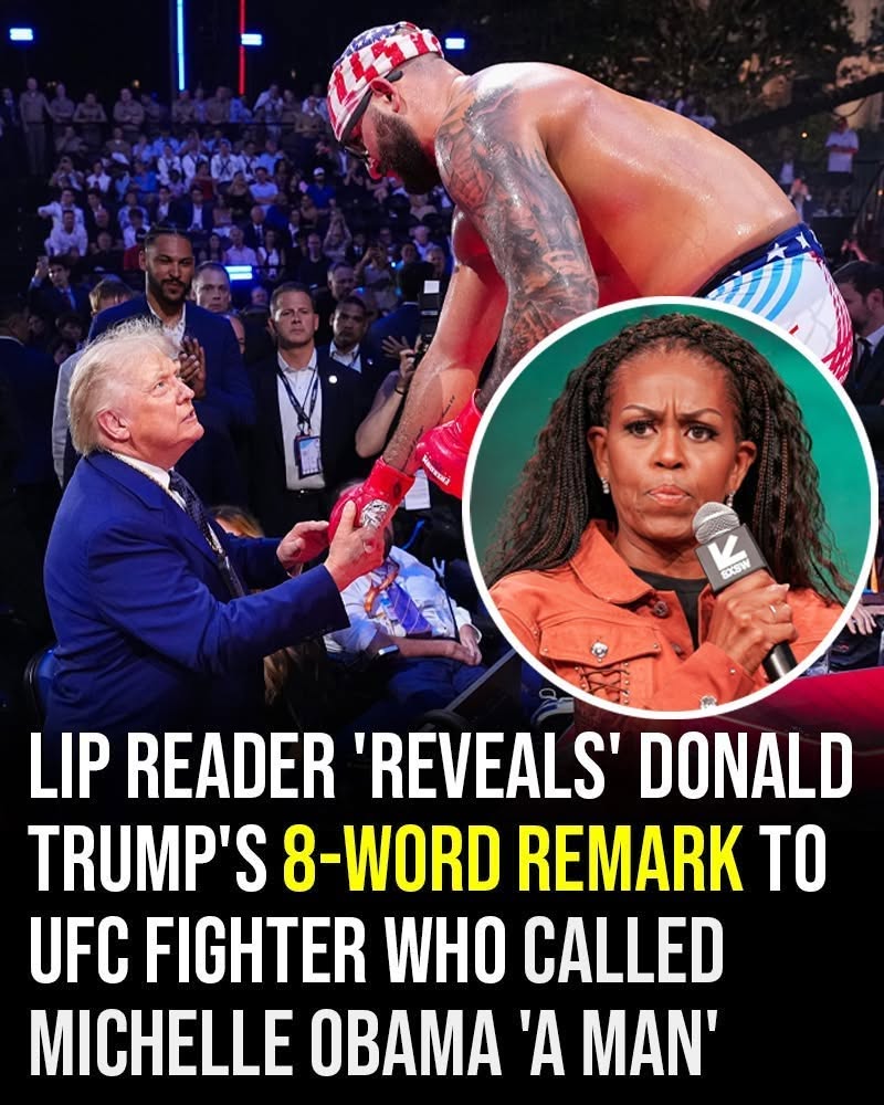 Lip reader ‘reveals’ Donald Trump’s 8-word remark