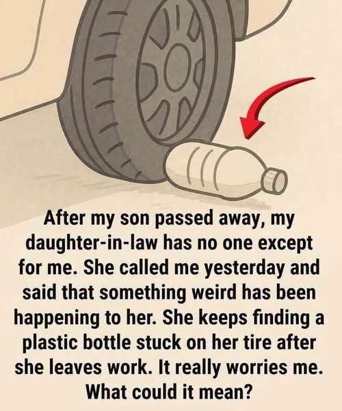 If you see a plastic bottle wedged on your tire, it could be a warning sign of a growing theft tactic that distracts drivers long enough for criminals to strike, making awareness and quick thinking essential to keeping yourself and your vehicle safe.